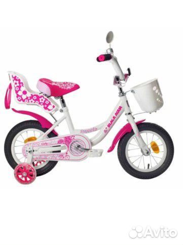 Детский велосипед Black Aqua Sweet 12 колеса