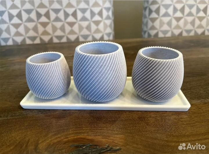 Кашпо в стиле лофт минимализм