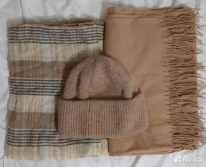 Шарфы и шапка