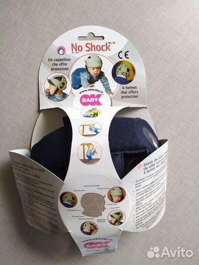 Шлем противоударный okbaby No Shock