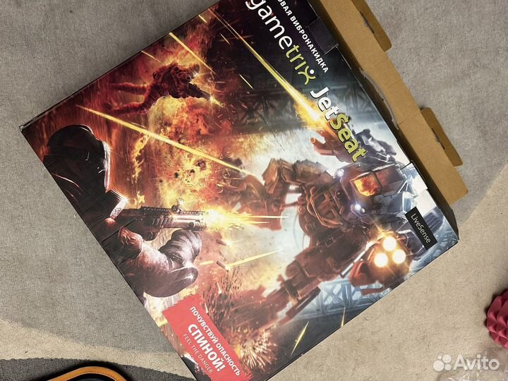 Вибронакладка для симуляторов