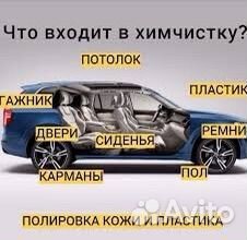 Химчистка салона авто