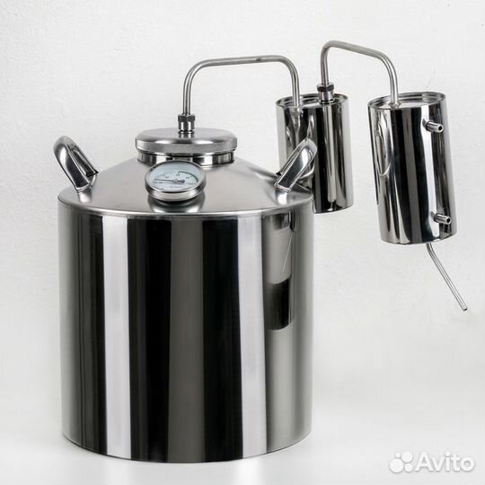 Дистиллятор «Разборный», 16 л, горло 10 см, термом