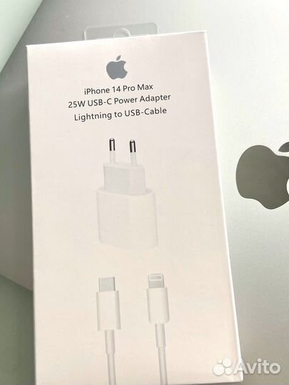 Быстрая зарядка для iPhone 25W