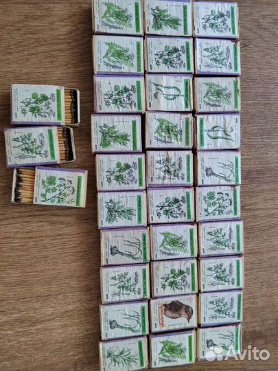 Спички СССР в деревянном коробке