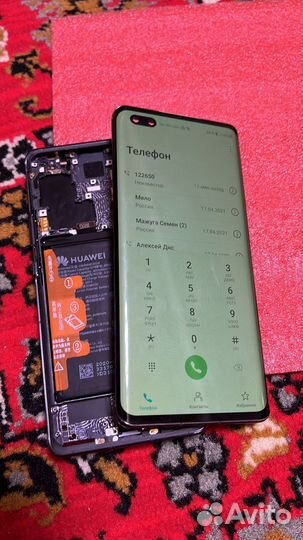 Дисплей Honor 30 pro plus с выгоранием