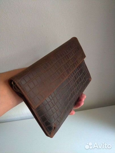 Мужской клатч из натуральной кожи