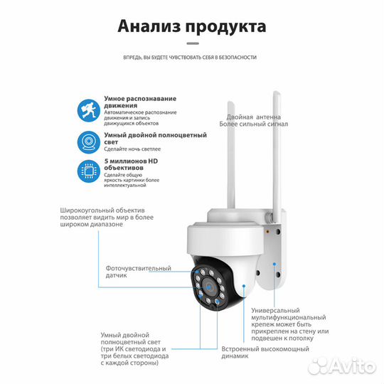 Камера видеонаблюдения Konan C5 - Wifi-камера