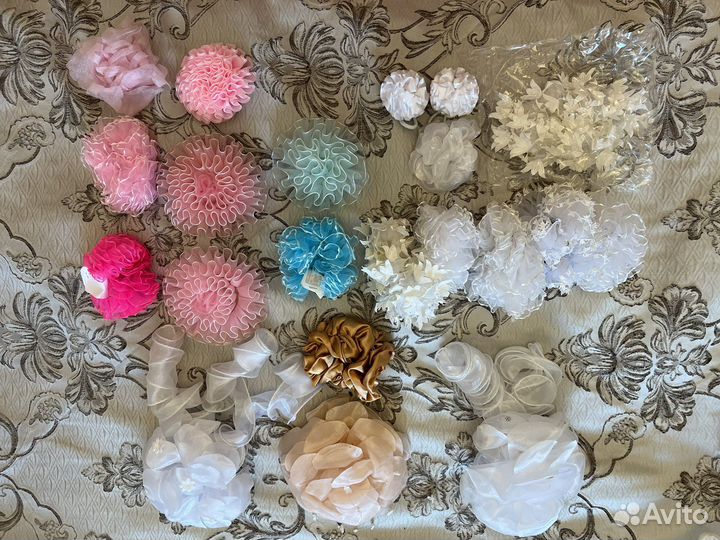 Банты для волос школьные