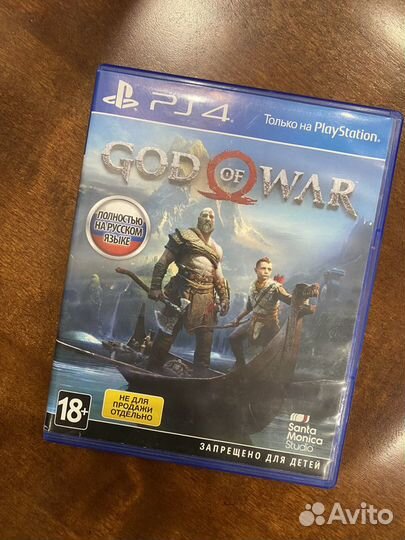 Игра на ps4 God of war