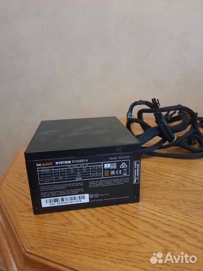 Блок питания be quiet 600w