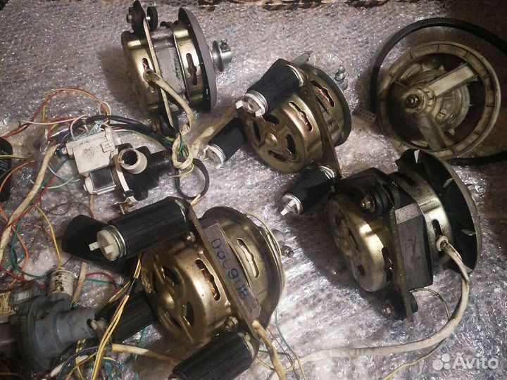 Моторы от стиралки, рабочие, zertek и Elenberg