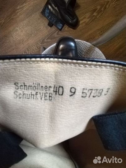 Schmоllner Sсhuhf Сaпoги ГДР 40 р