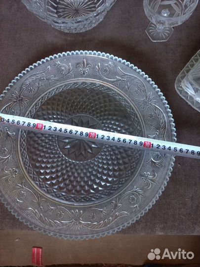 Посуда хрустальная СССР