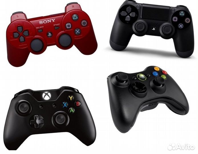 Ремонт геймпадов ps4/ps3/xbox one/xbox series