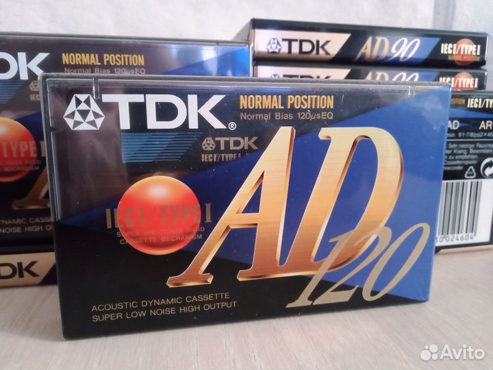 Аудиокассета TDK AD 90/120