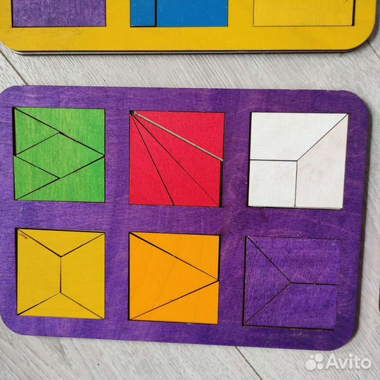 Квадраты Никитина 1,2,3 уровень+бусы