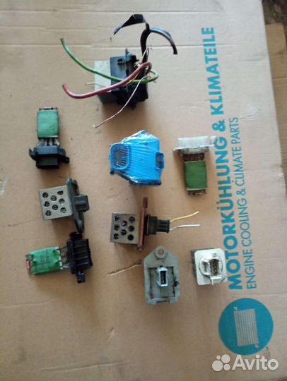 Резисторы печки вентилятор peugeot citroen