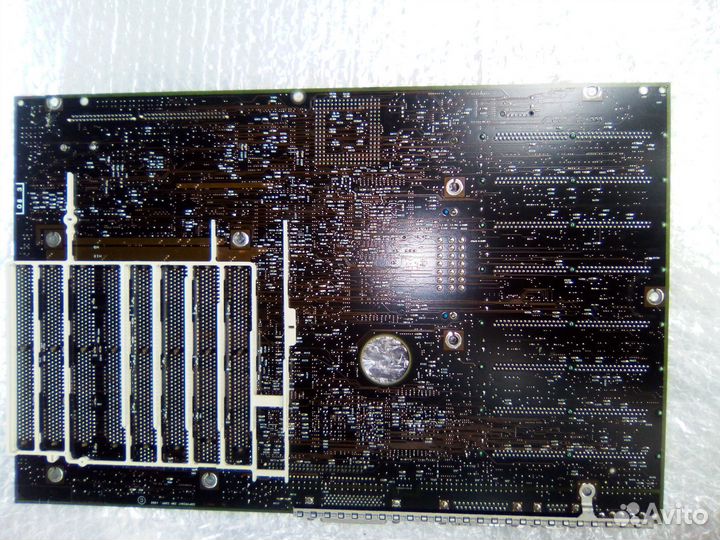 Материнская плата с процессором