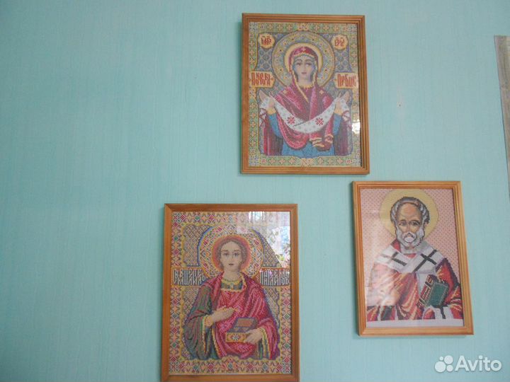 Картины, вышитые крестиком