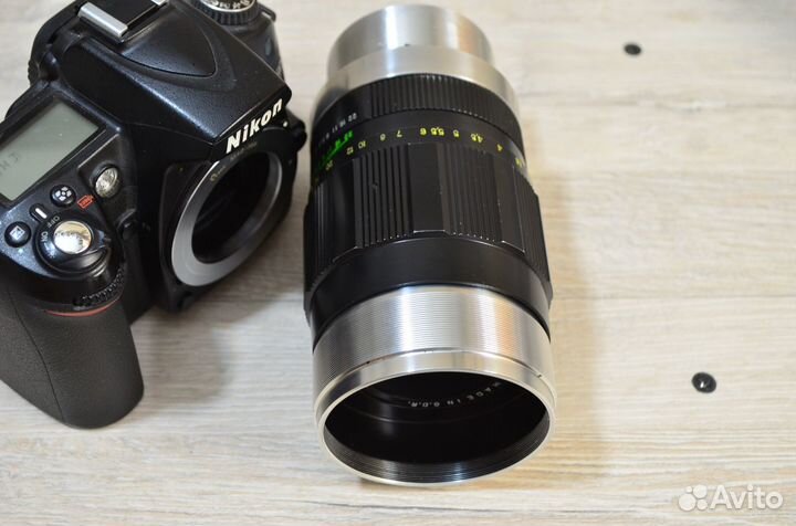 Pentacon 140/3.5 м42 nikon тверческий объектив