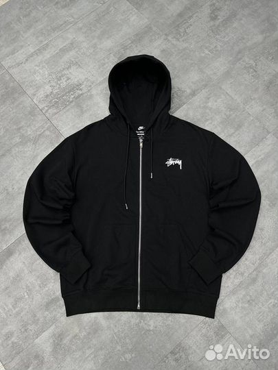 Зип худи stussy