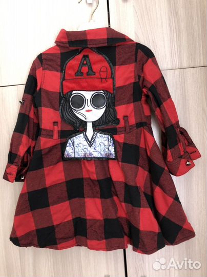 Платье рубашка