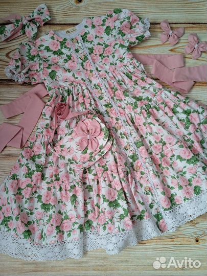 Летнее платье для девочки