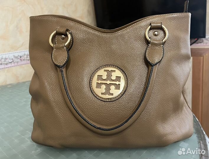 Сумка натуральная кожа италия коричневая