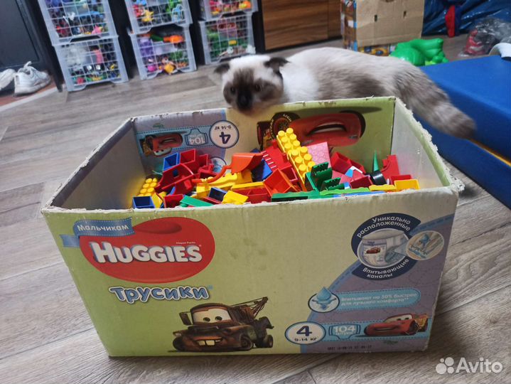 Конструктор bauer железная дорога+ стройка