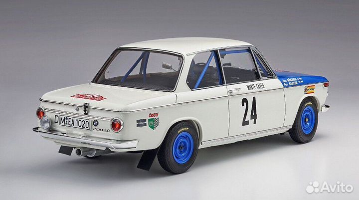 Hasegawa 1/24 BMW 2002 ti 1969 monte-carlo rally