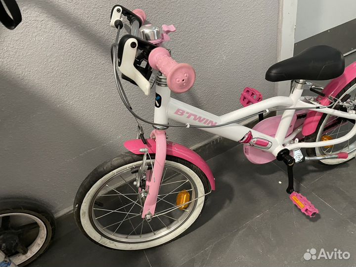 Велосипед btwin 16 docto girl 500 самовывоз