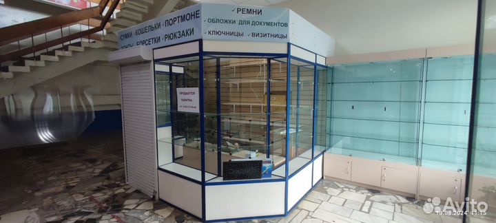 Павильон торговый пристенный