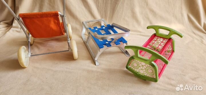 Коляска, Санки, Кроватка для кукол. СССР