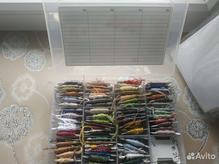 Коробка для ниток мулине