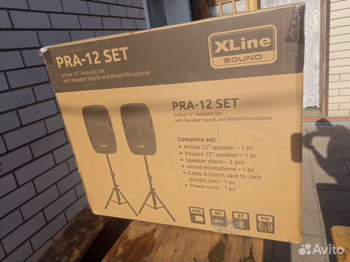 XLine PRA-12 SET активные колонки