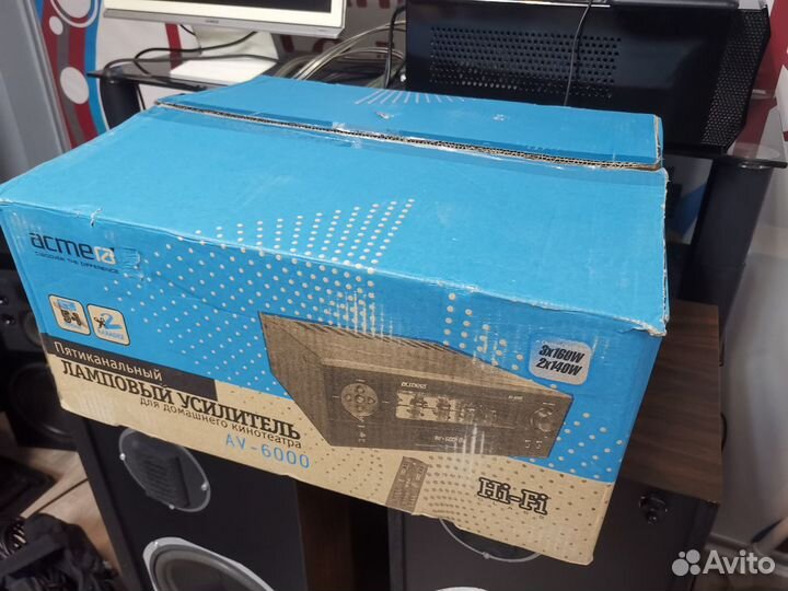 Ламповый усилитель acmera AV-6000