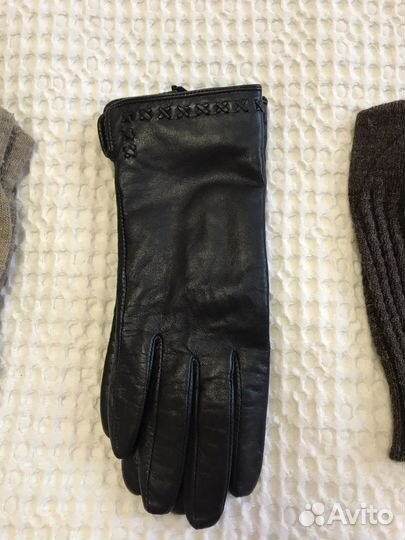 Перчатки, шапка, платок