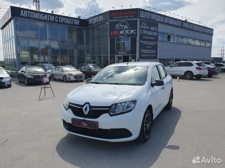 Renault Logan 1.6 МТ, 2017, 92 010 км