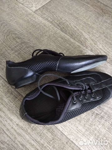 Балетки танцевальные кожа