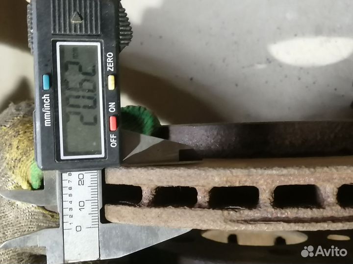 Диск тормозной передний для Skoda Fabia 1999-2007