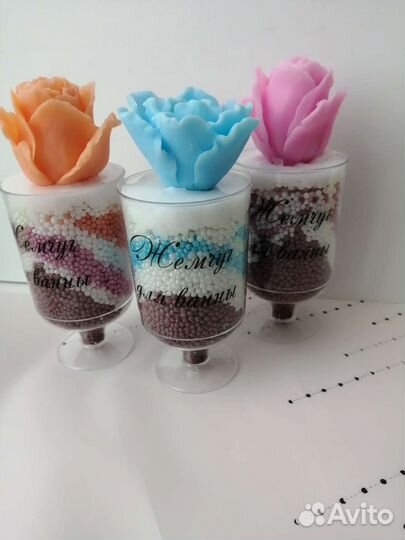 Букеты из мыла ручной работы В наличии