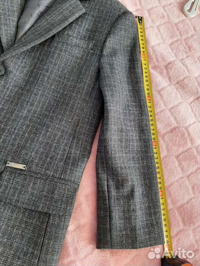 Пиджак школьный для мальчика 140