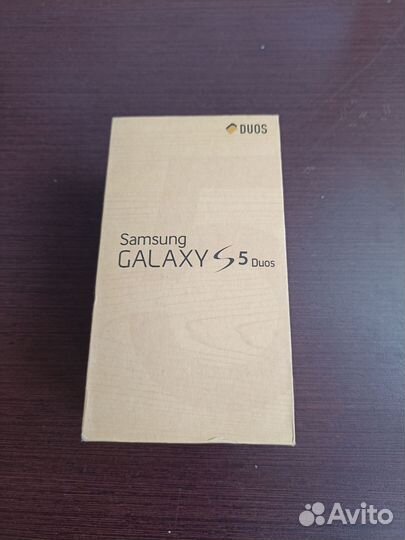 Коробка от Samsung Galaxy s5 duos