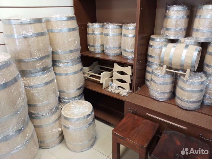 Бочка дубовая 5л средний обжиг