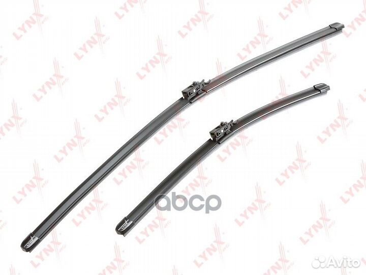 LB-1235) Комплект бескаркасных щеток стеклоочи