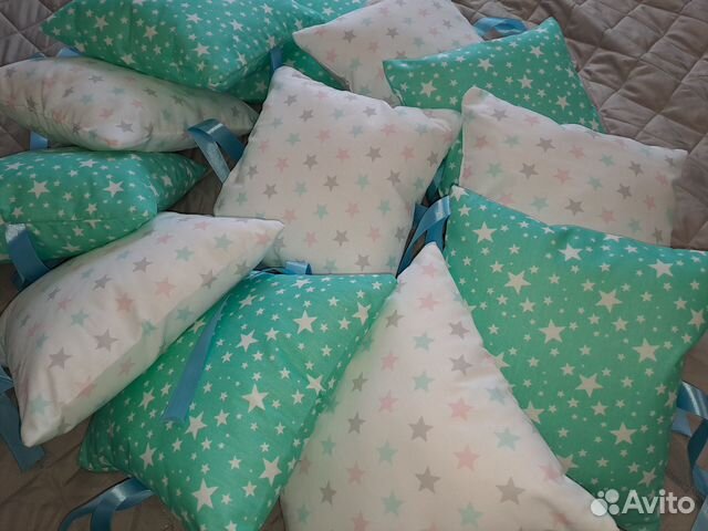 Бортики в детскую кроватку