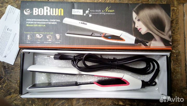 Щипцы-утюжок Borwn новые