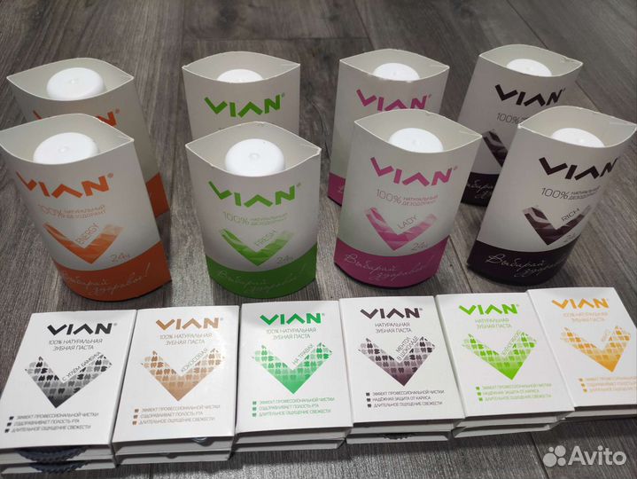 Натуральные дезодоранты и зубные пасты