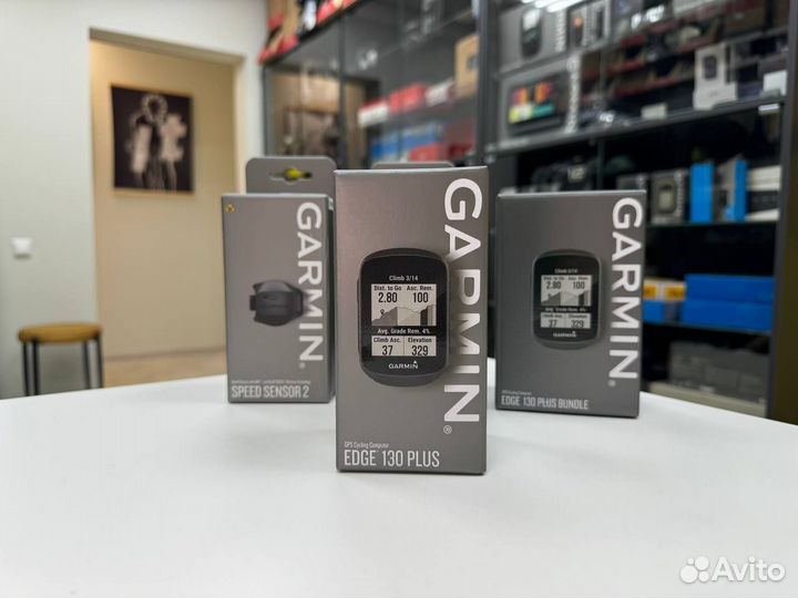 Велокомпьютер Garmin Edge 130 plus